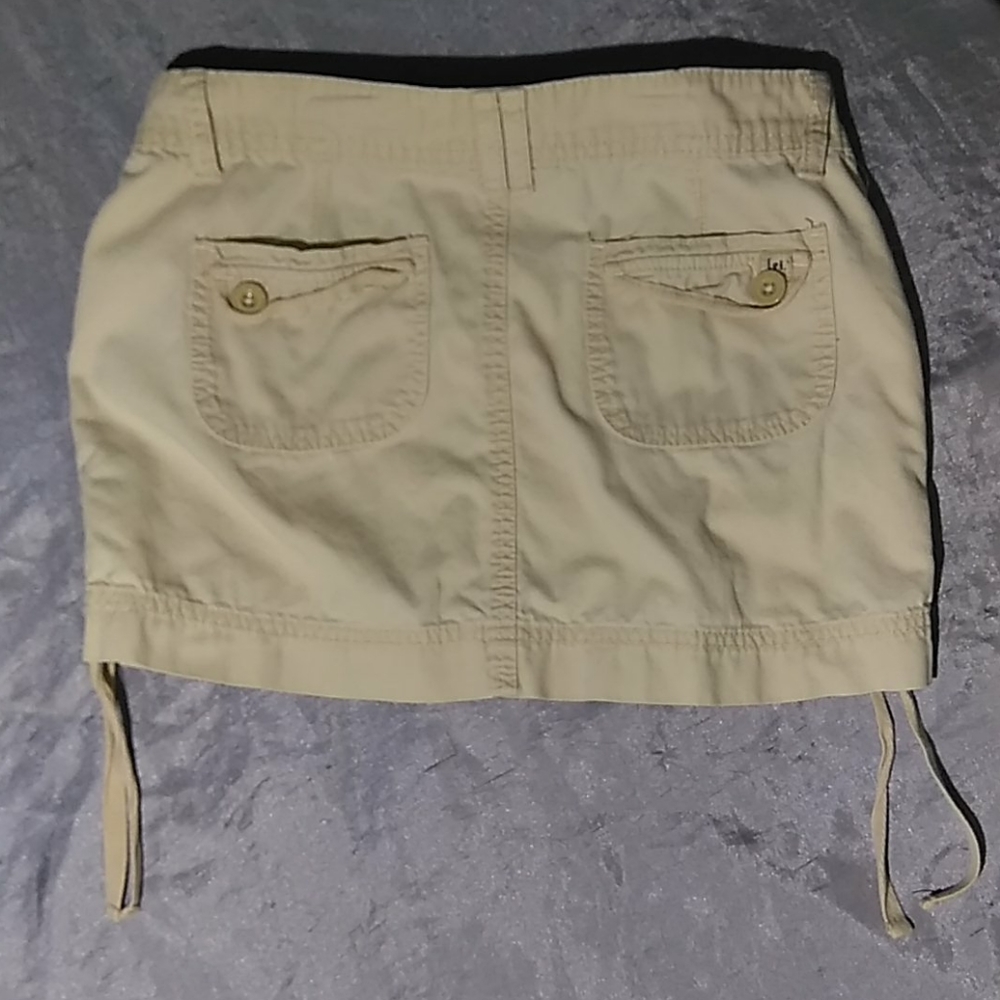 Beige Miniskirt